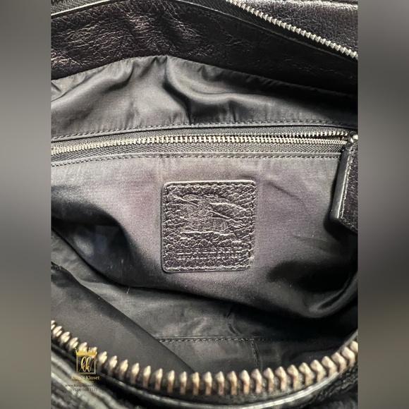 BURBERRY TORBITT GUNMETAL CROSSBODY CHAIN BAG - Picture 11 of 13